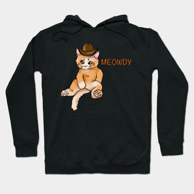 Meowdy Hoodie by Carpesidera